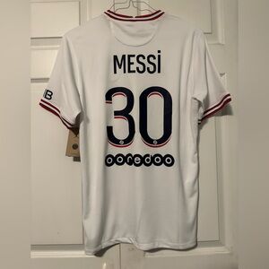 PSG 4th 2021/22 Lionel Messi #30 Soccer Jersey NWT